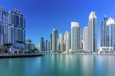 The Many Skyscrapers In Dubai Uae Photograph By Manuel Bischof Pixels
