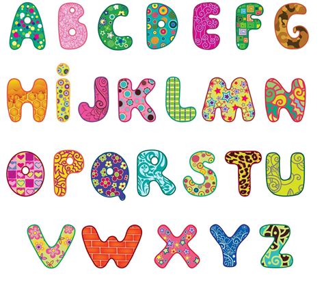 20 Nuevo Para Letras Del Abecedario Decoradas Para Ninos Alyshia