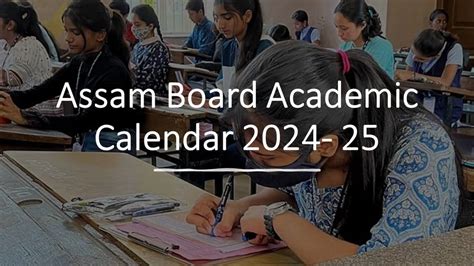 Academic Calendar 2024 25 Assam Seba Pdf Download - Hanni Kirsten