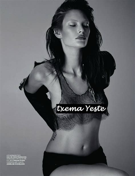 Catherine Mcneil In Body Of Evidence By Txeme Yeste For Vogue Russia