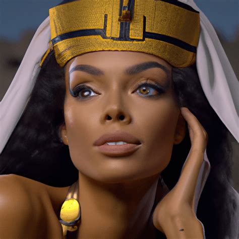 4K Egyptian Brown Skinned Queen Creative Fabrica