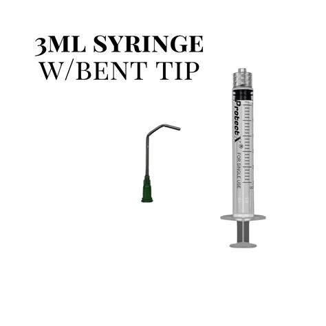 3ml Dispensing Syringe With 2in Blunt Tip 2 Moms Craft Shack