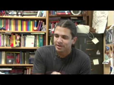 Blackfeet native american author of experimental fiction, horror fiction, crime fiction, and science fiction. Stephen Graham Jones 2008 Video (Author: Mike Summey)
