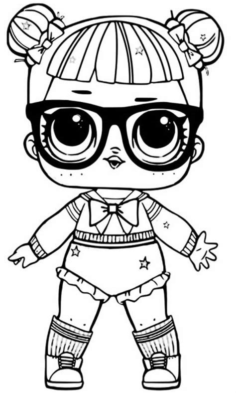 Lol Omg Doll Coloring Page | TSgos.com