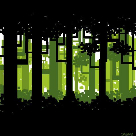 Pixel Forest By Zahraa Alz On Deviantart