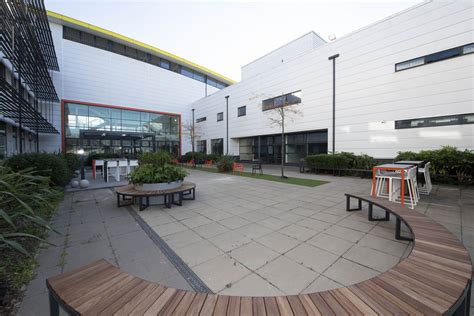 Haringey Sixth Form College Outdoor Breakout Area Brookhouse Uk