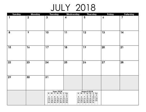 Printable Calendars 2018 Activity Shelter Images