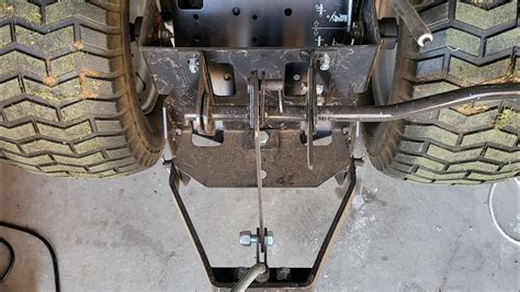 Garden Tractor Sleeve Hitch Install Youtube