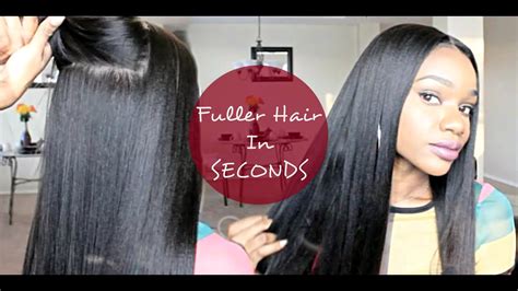 Natural To Thick Fuller Hair In Seconds Twingodesses Youtube