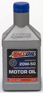 The oil has a shear stability that prevents viscosity loss conclusion. AMSOIL Synthetic 20W50 Diesel and Gasoline Motor Oil