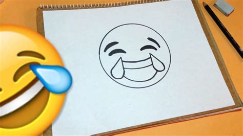 Como Dibujar A Emoticon Risas Paso A Paso How To Draw Emoji