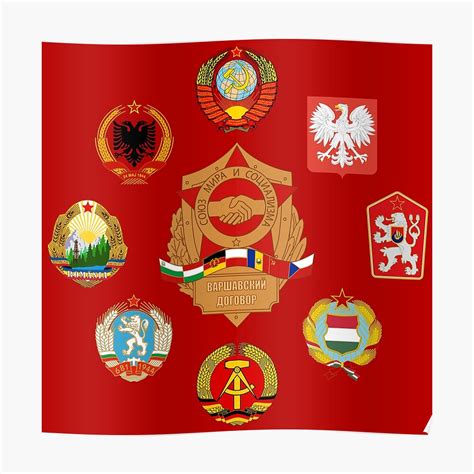 Warsaw Pact Poster By Devotee1973 Redbubble