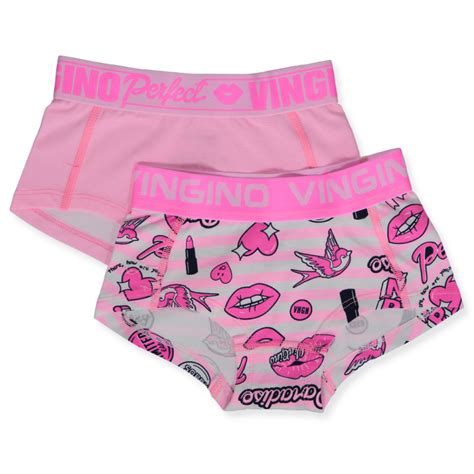 Vingino 2 Pack Panties Multicolor Pink Pink