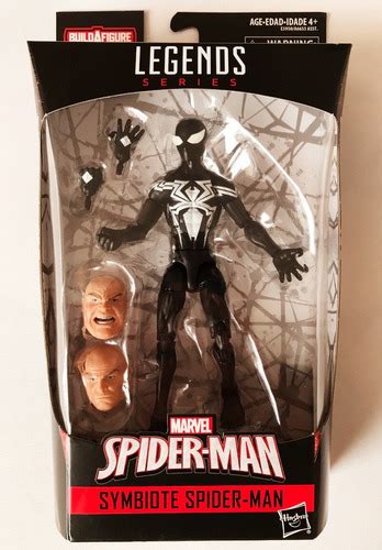 Symbiote Spiderman Marvel Legends Kingpin Baf Series Hasbro Meses Sin