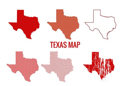 Vector Map Dallas Texas