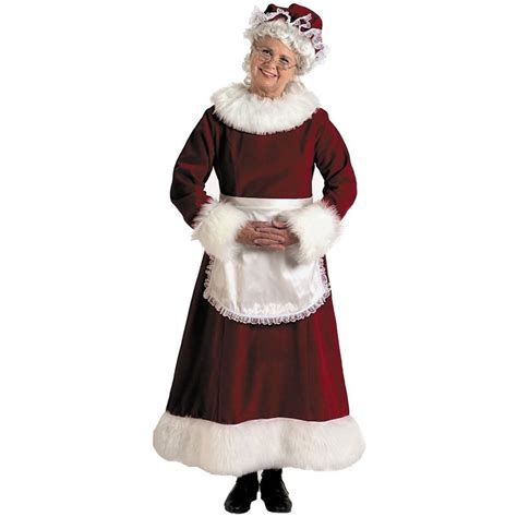 Mrs Claus Costume Adult Free Shipping