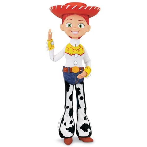 She is buzz lightyear's girlfriend. Cowgirl Jessie Action Figure | Toy Story | Kids Toys - B&M