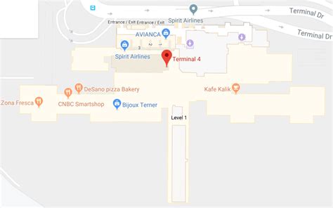 Fort Lauderdale Airport Terminal Map Jetblue