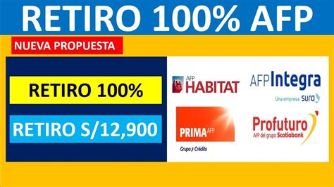 Formulario de retiro y teléfonos 600 600 1101 /+56227205500. RETIRO 100% AFP| RETIRO HASTA 3 UIT (S/12,900)| NUEVA ...
