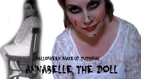 Annabelle The Doll≡halloween Makeup Tutorial Youtube