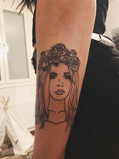 Lana Del Rey Tattoo Pop Art Tattoos Ink Tattoo Aesthetic Tattoo