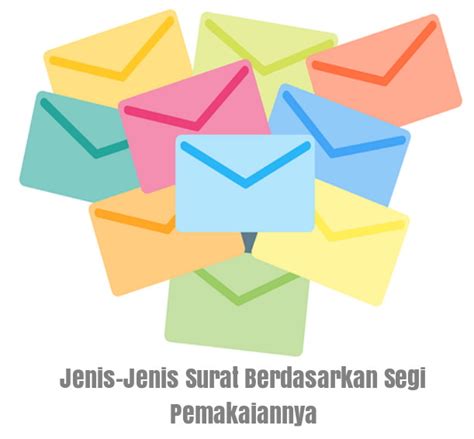 Jenis-Jenis Surat Berdasarkan Segi Pemakaiannya ...