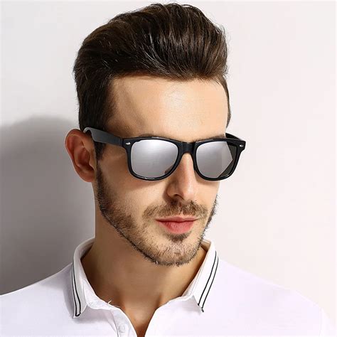Fashion Retro Sunglasses Men Polarized Sunglasses Men Women Vintage Driving Mirrors Coating
