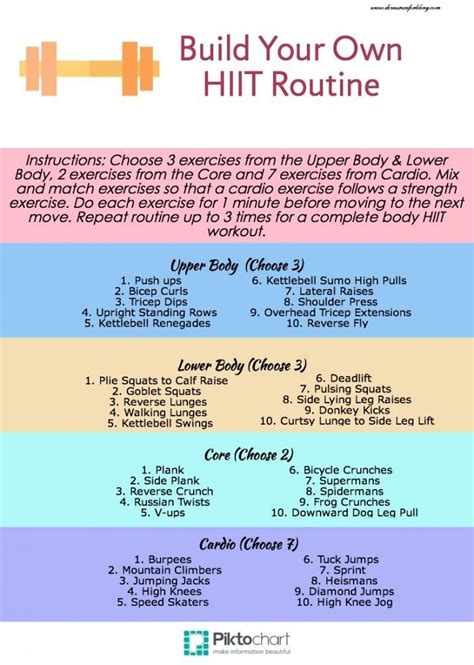 Build Your Own Hiit Routine Divas Run For Bling Easy Yoga Workouts
