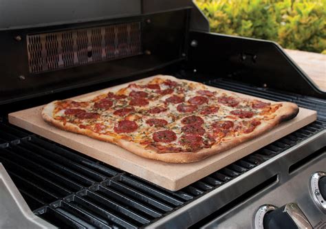 Perfect for pizzas or breads. Pizzacraft 15" Square Cordierite Baking/Pizza Stone - For ...