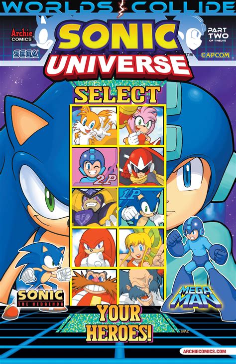 Read Online Sonic Mega Man Worlds Collide Comic Issue Vol 1