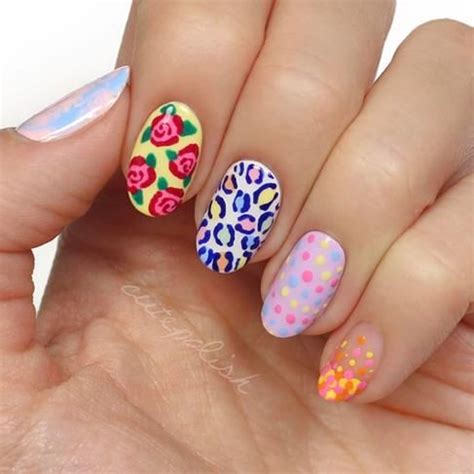 5 Easy Nail Art Designs using a toothpick | Simple nail designs, Simple