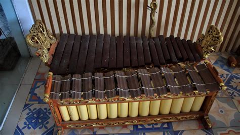 Traditional Musical Instrument From The Indonesian Javanese The
