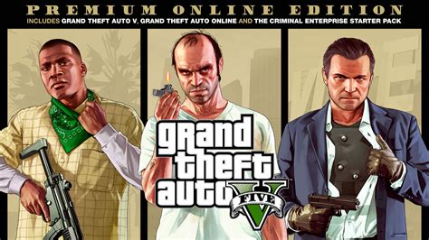 Grand Theft Auto V Premium Online Edition Rockstar Games