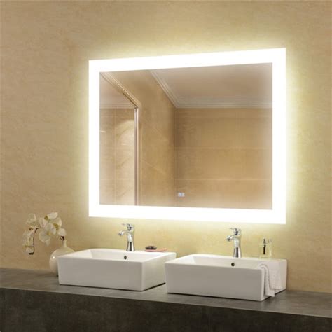 Hotel Backlit Bathroom Mirror Mcp 006 Bathroom Led Mirror Aluminum Framed Mirror