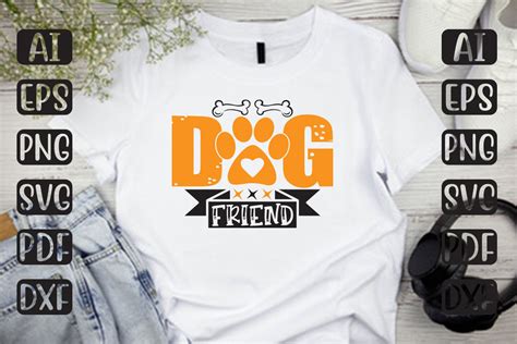Dog Friend Graphic By Design Store · Creative Fabrica