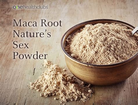 maca root nature s sex powder