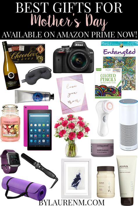 Best Mother's Day Gifts with Amazon Prime Now!  By Lauren M