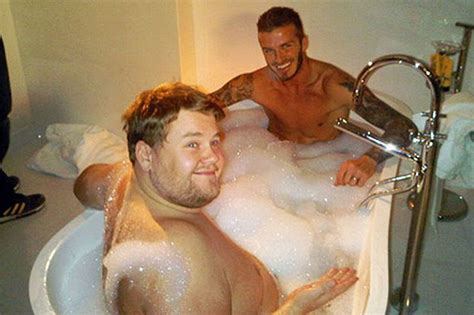 David Beckham Exposed In Bath Vidcaps Naked Male Celebrities