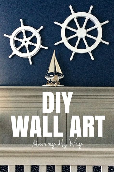 Diy Nursery Decorations Nautical Wall Art