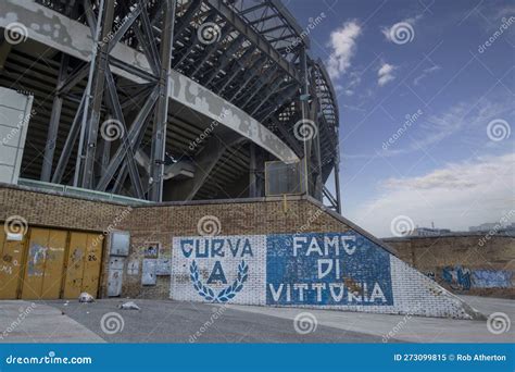 The Diego Armando Maradona Stadium Home To Ssc Napoli In Naples