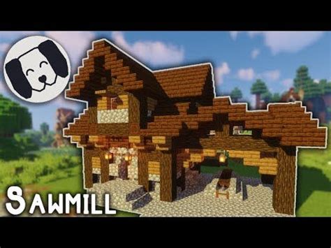 Machine frame + redstone reception coil + copper gear + any wood planks + saw blade. Minecraft: Carpenter's Sawmill Tutorial! - YouTube | Minecraft medieval, Amazing minecraft ...