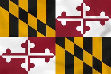 Maryland Map History Population Facts Capitol Flag Tree