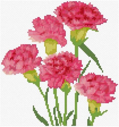 Cross stitch letters cross stitch rose cross stitch samplers cross stitch animals counted cross stitch patterns cross stitch charts cross runner, cross stitch runner, roses, cottage charm, french country beautifully stitched cross stitch runner with a lot of detail. Carnations|4847 | Cross stitch patterns flowers, Counted ...