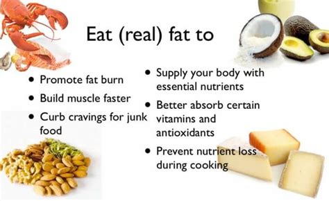Eat Real Fat To Healthy Fats Can Help You Burn Bad Fats Abs