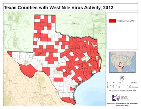 2020 maps of texas surveillance data for west nile virus in 2020. 2012 Texas West Nile Virus Maps