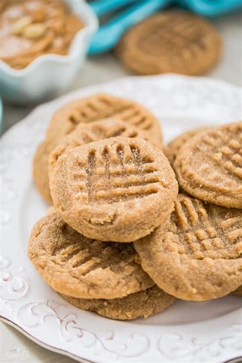 Sugar Free Low Carb Peanut Butter Cookies Keto Soft And Chewy