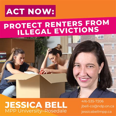 Act Now Support Mpp Jessica Bells Bill Cracking Down On Illegal Evictions Jessica Bell