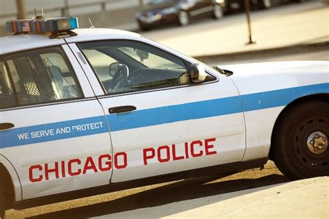 Police Cruiser In Chicago Photo Free Download