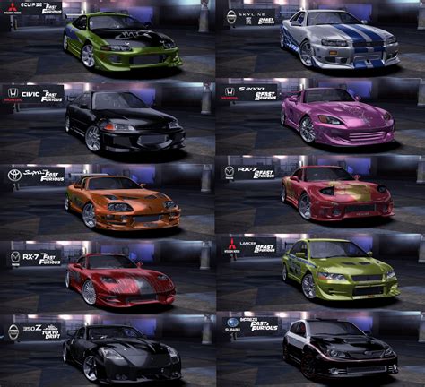 Need For Speed Carbon Am General Fastandfurious Car Pack For Nfsc Nfscars