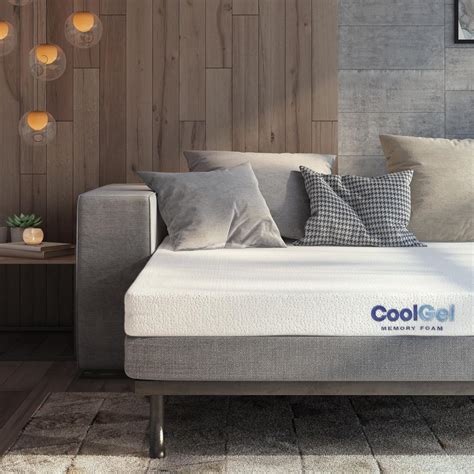 The combination of materials in the gel foam mattress provides both excellent comfort and support. Cool Gel Cool Gel Queen-Size 4.5 in. Gel Foam Sofa Bed ...